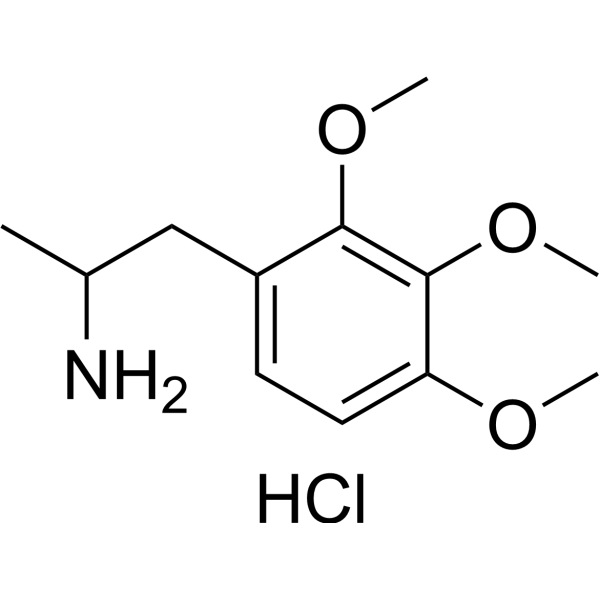 2,3,4-Trimethoxyamphetamine hydrochloride 6010-77-1